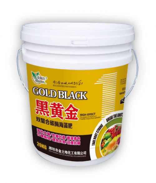 黑黄金双螯合碳酶海藻肥